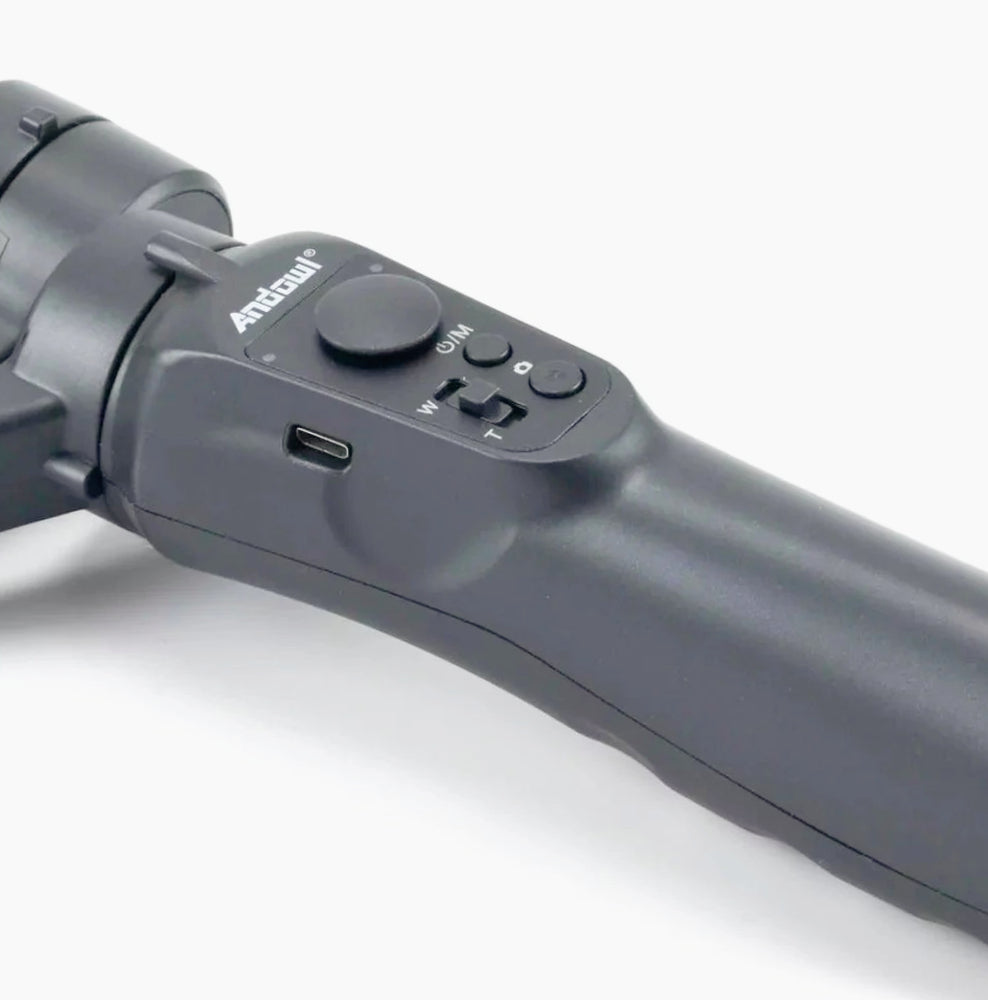 Stabilizzatore gimbal 3 assi per smartphone – Rotazione 360°, zoom e controllo tramite app