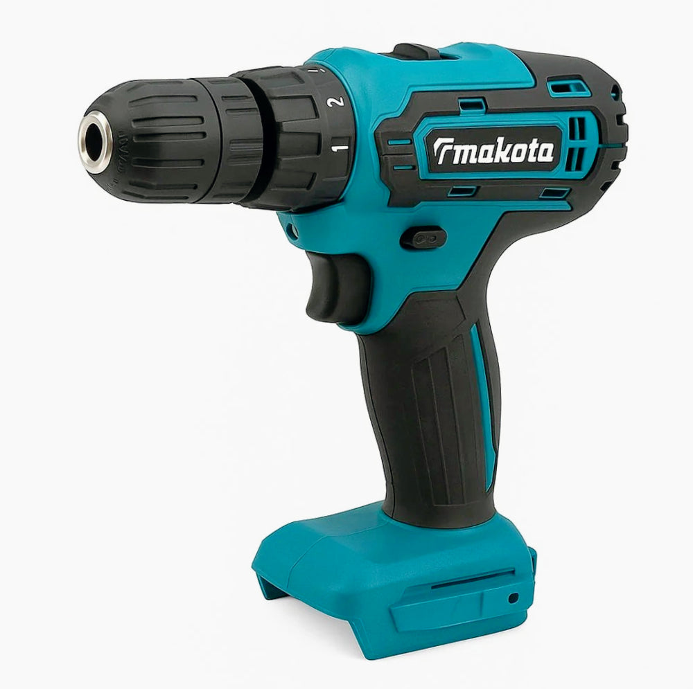Trapano avvitatore 18V – 2 batterie, due velocità e accessori inclusi - ambraled