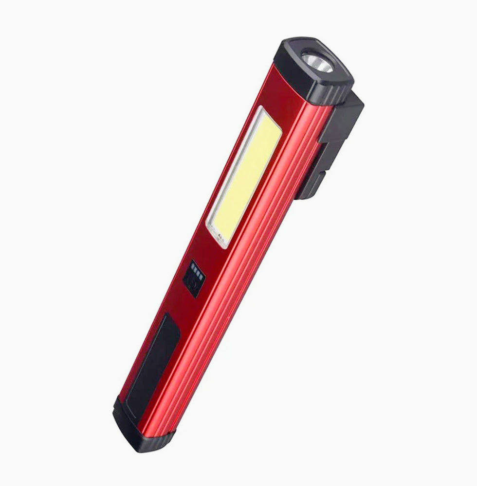 Torcia LED 3in1 – Lampada da lavoro, 3 modalità luce, SOS, Power Bank