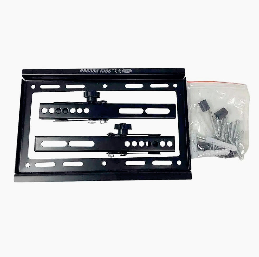 Staffa TV a parete fissa/inclinabile 14"-42" – Regolazione fino a 15°, montaggio sicuro - ambraled