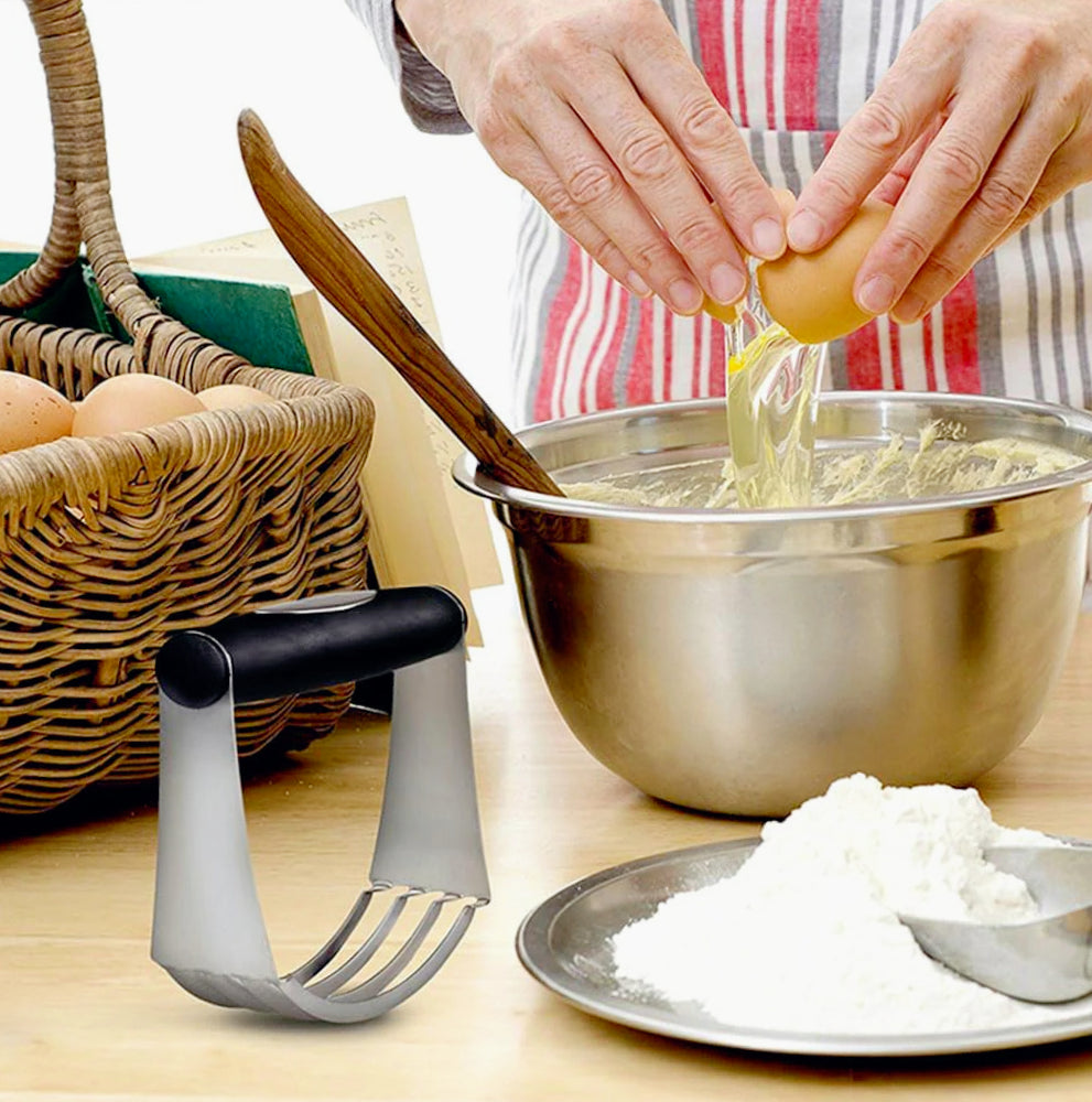 Taglia pasta manuale 4 lame – Impasta, miscela e taglia l’impasto con facilità
