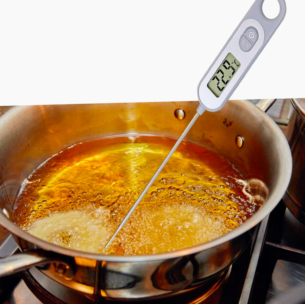 Termometro da cucina digitale per alimenti – Con sonda da 50° a 300°C - ambraled