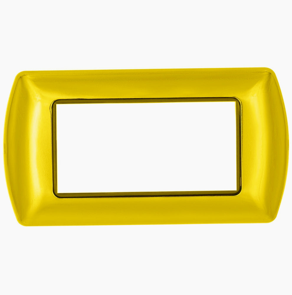 Placchetta Oro Lucido 3-7 Posti – Compatibile con Living International 503
