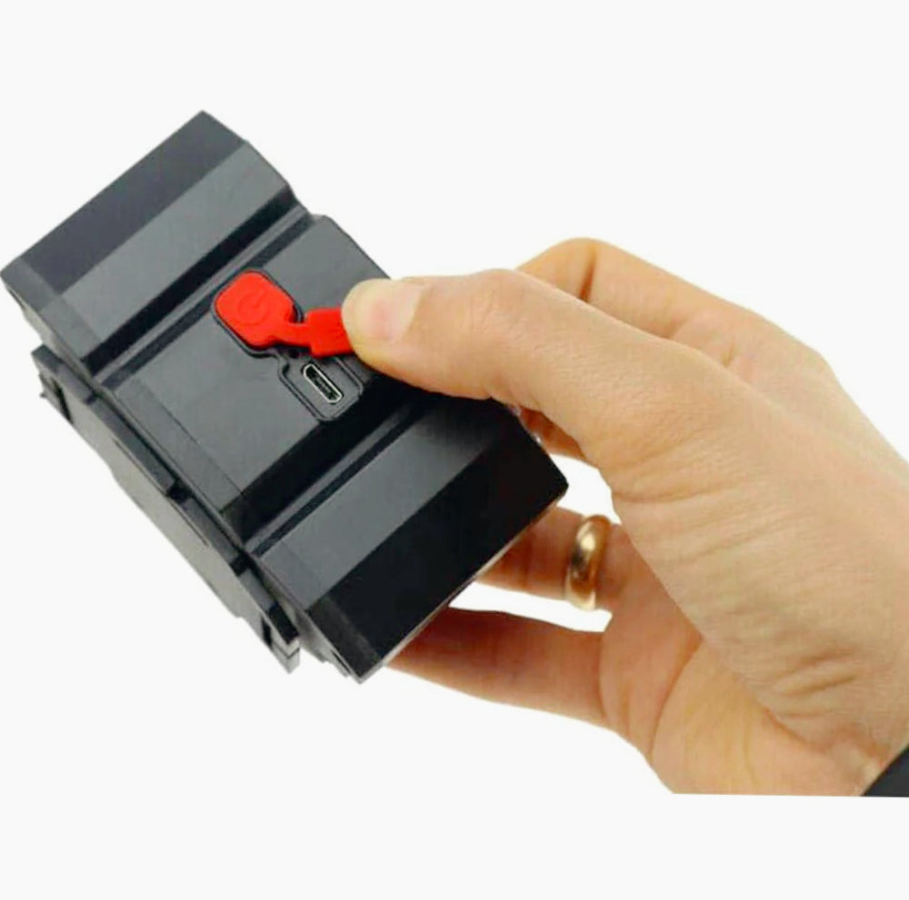 Torcia ricaricabile a 6 LED – Dimmerabile e lampada frontale inclinabile