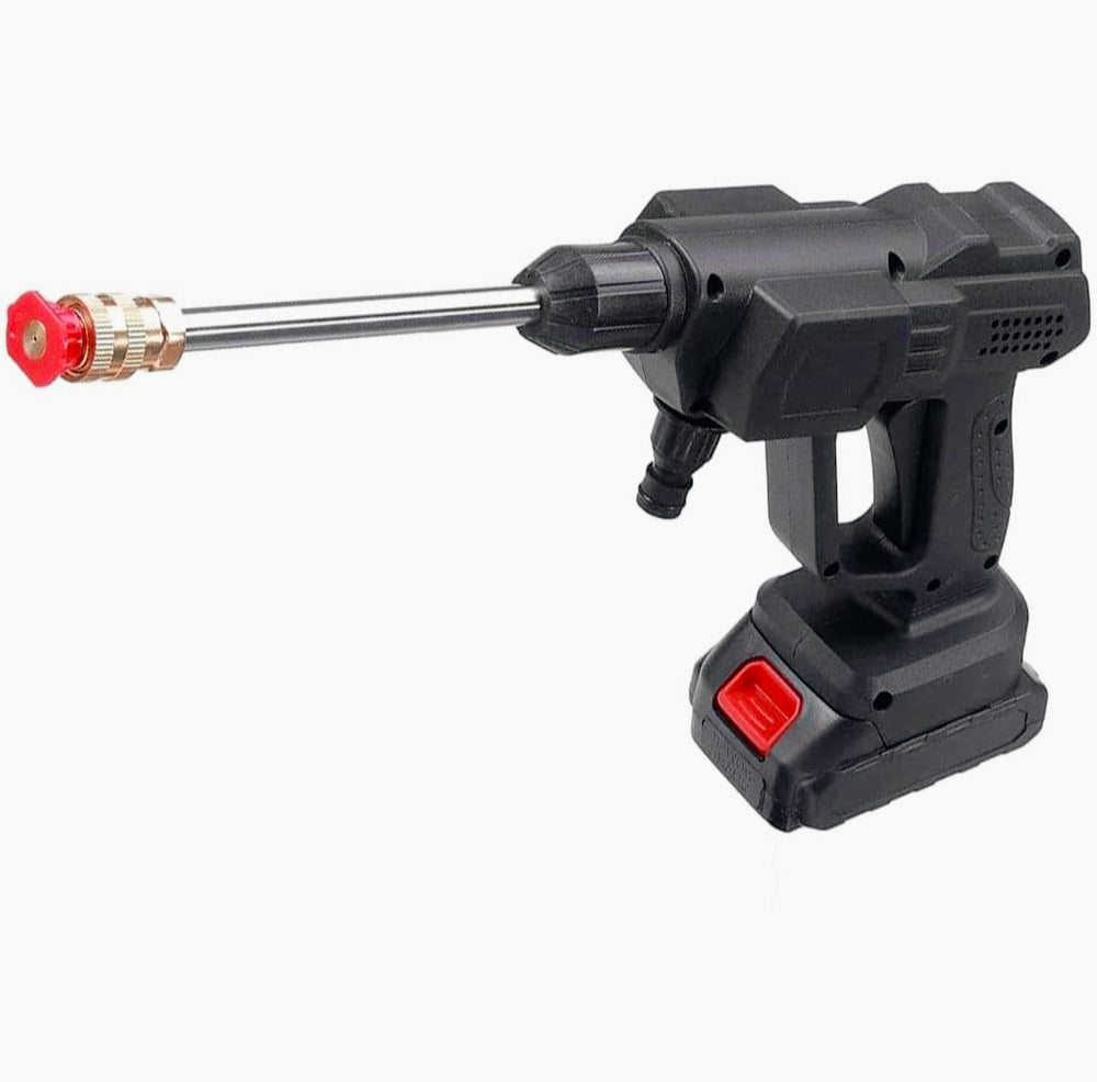 Pistola idropulitrice elettrica a 2 batterie 48V – Strumento per pulizia potente e professionale