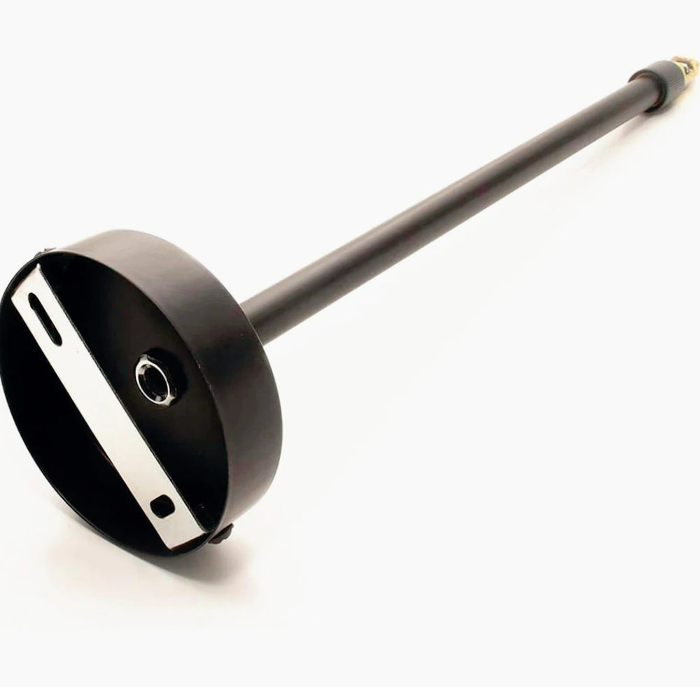 Staffe telescopiche 50 cm per faretti su binario elettrico – Montaggio sul soffitto