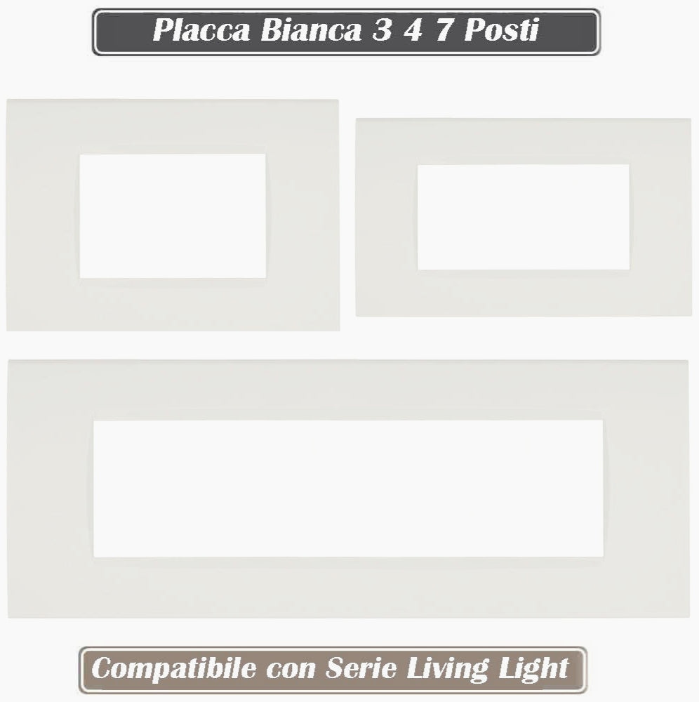Cuscino divano bianco 3-7 posti, compatibile Living Light cassetta 503