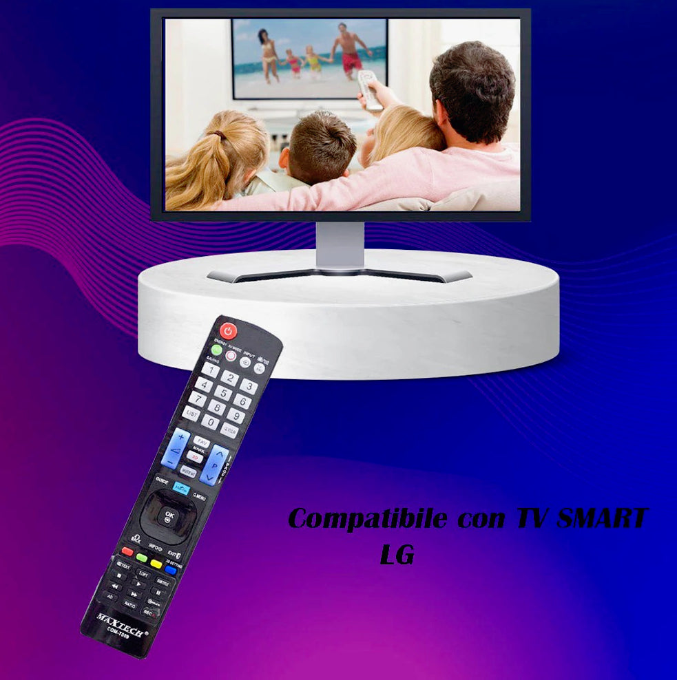 Telecomando sostitutivo per TV e Smart TV – Senza programmazione
