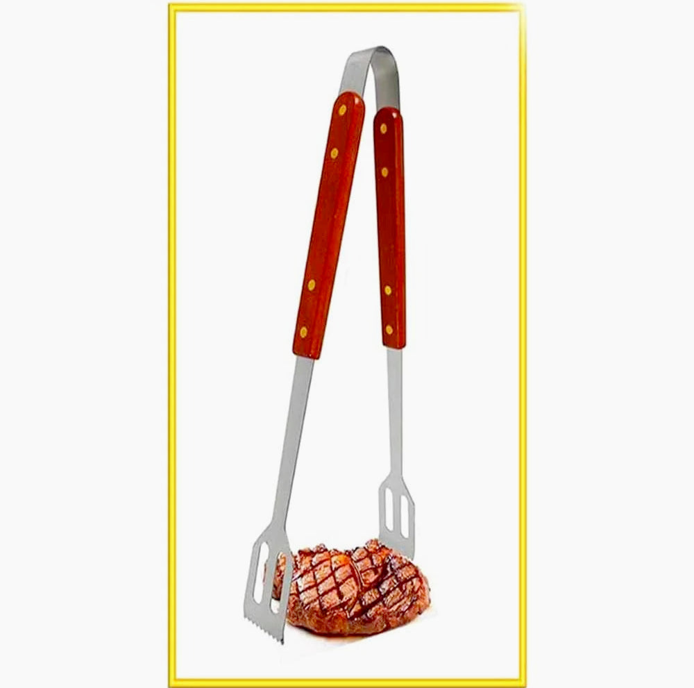 Pinza con colino per scolare frittura – Utensile da cucina multifunzione pinzetta-colino