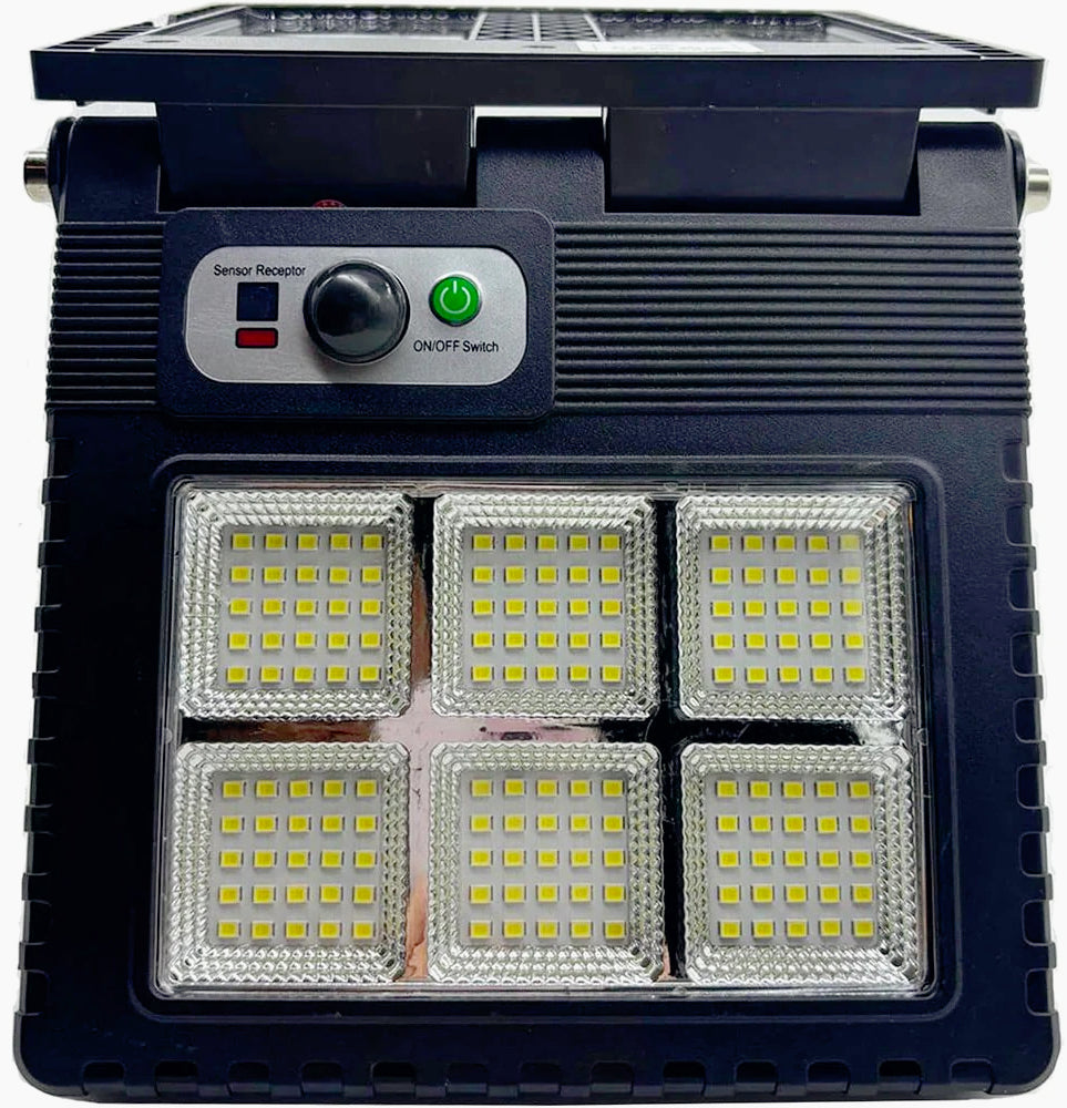 Faro solare 150LED – pannello sensore movimento crepuscolare - ambraled