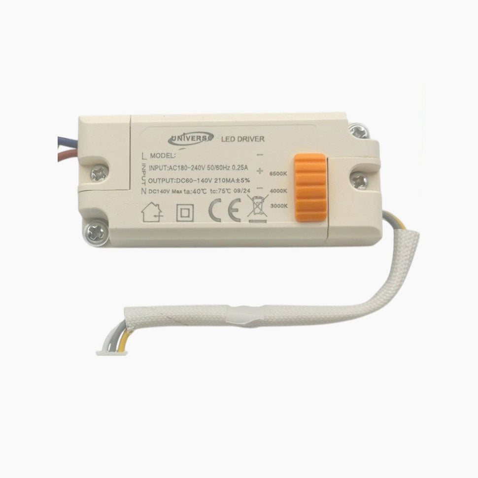 Plafoniera LED a Forma di Diamante con Puntini Trasparenti - 18W / 24W / 36W, CCT con Switch per 3 Colori di Luce (6500K / 4000K / 3000K)
