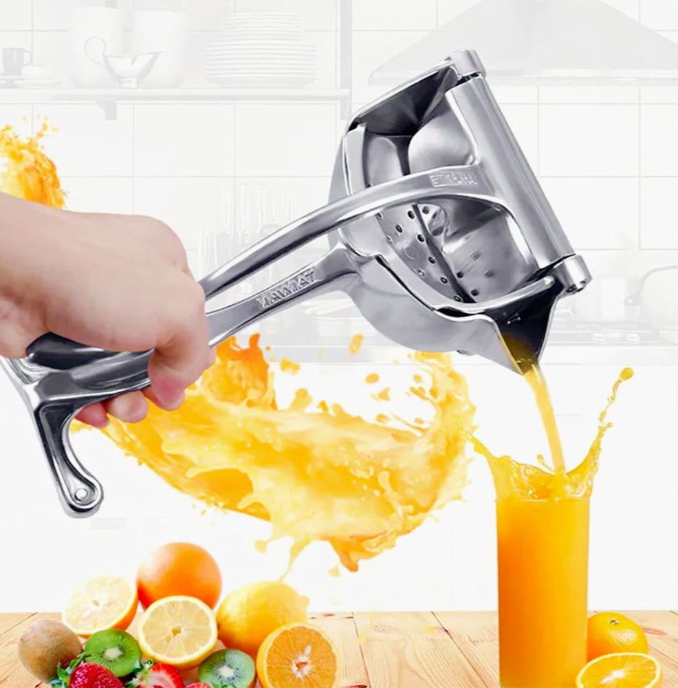 Spremiagrumi manuale in lega di alluminio – Pressa a leva per succo fresco