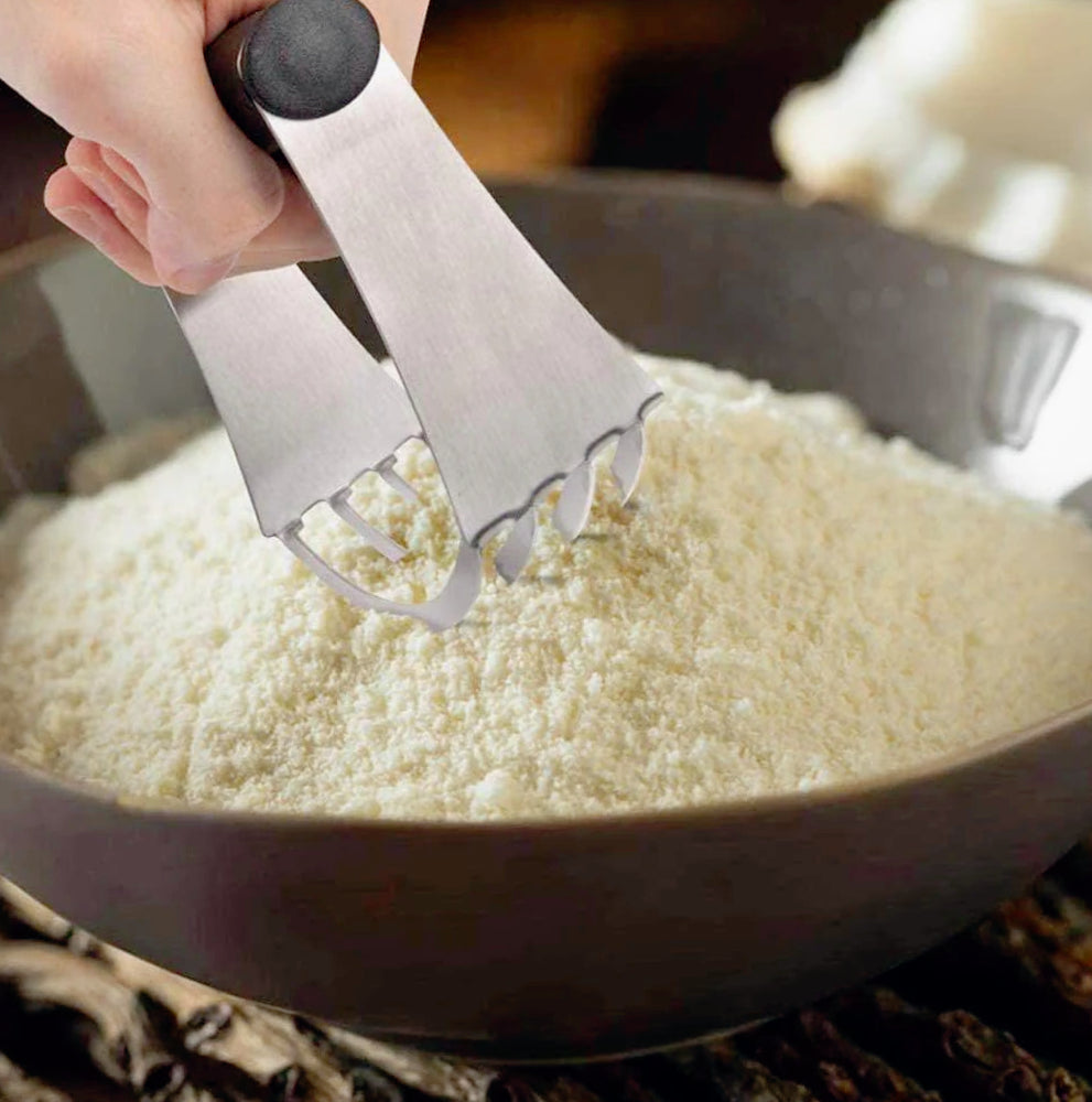 Taglia pasta manuale 4 lame – Impasta, miscela e taglia l’impasto con facilità