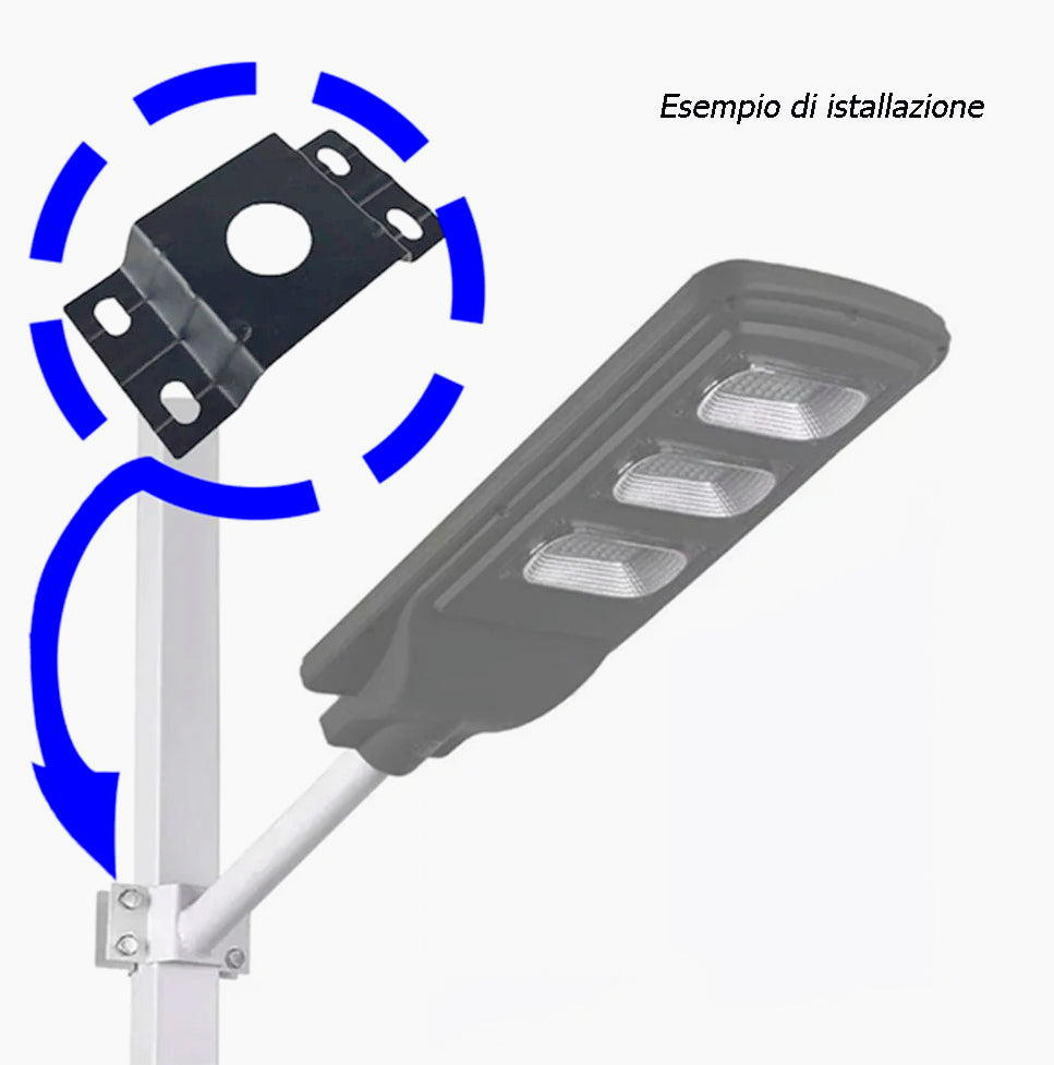 Supporto per cravatta da palo lampioni – Fissaggio funzionale