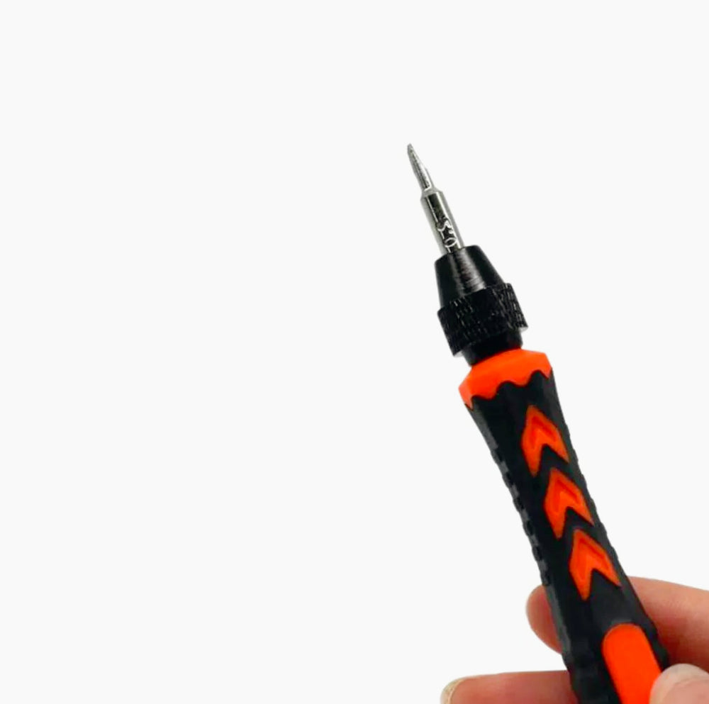 Set 21 cacciaviti magnetici di precisione con custodia, ideali per fai da te - ambraled