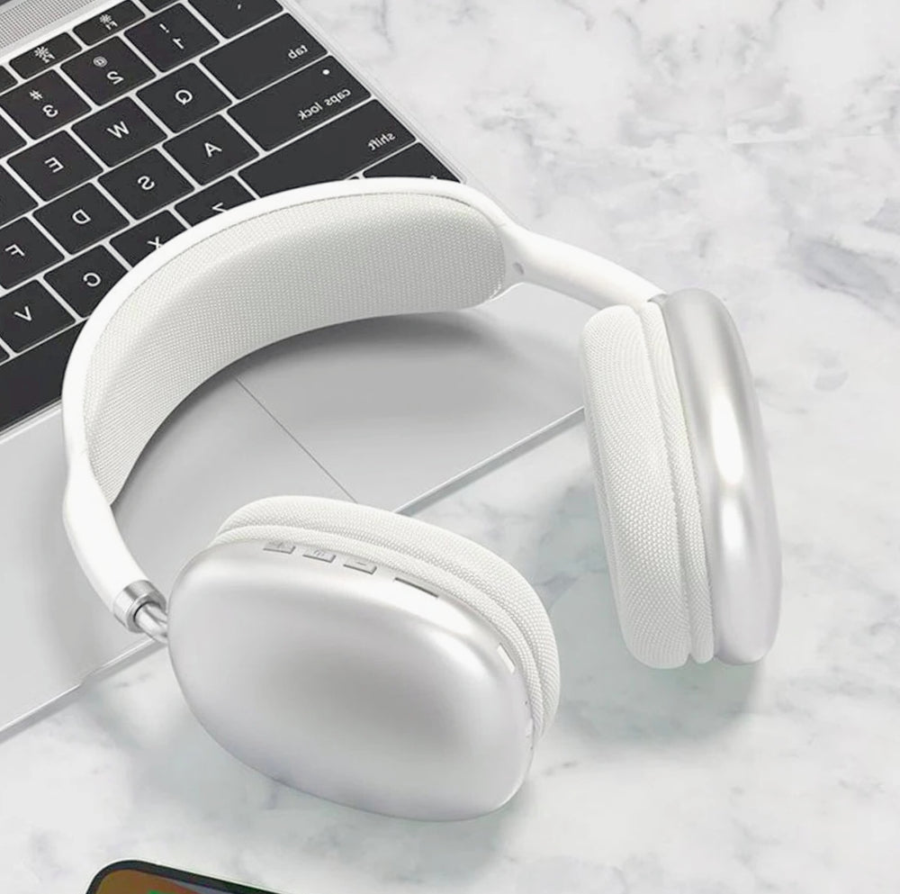Cuffia Bluetooth ricaricabile – microfono, scheda TF per PC & smartphone - ambraled