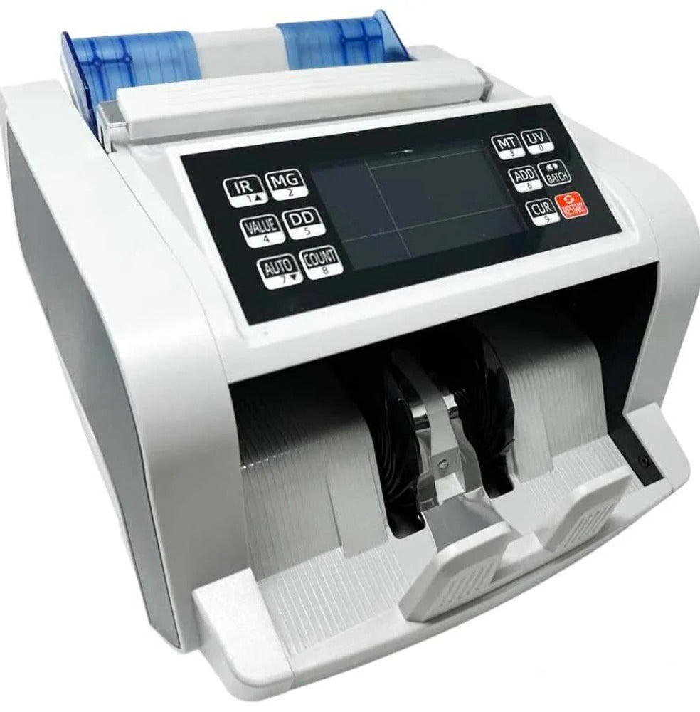 Contabanconote 2 display – Macchina conta soldi con rilevatore - ambraled