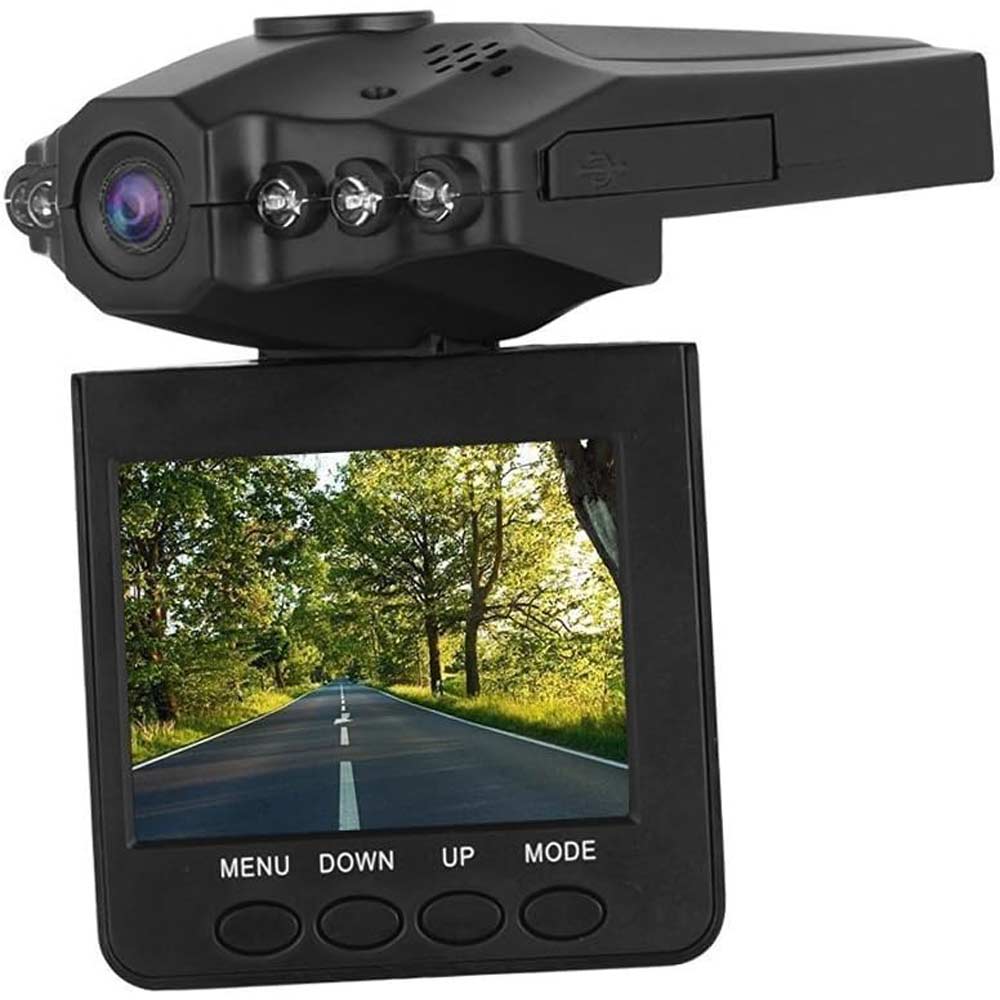 Dashcam auto infrarossi visione notturna con monitor 2,5' sd usb 2.0 - ambraled