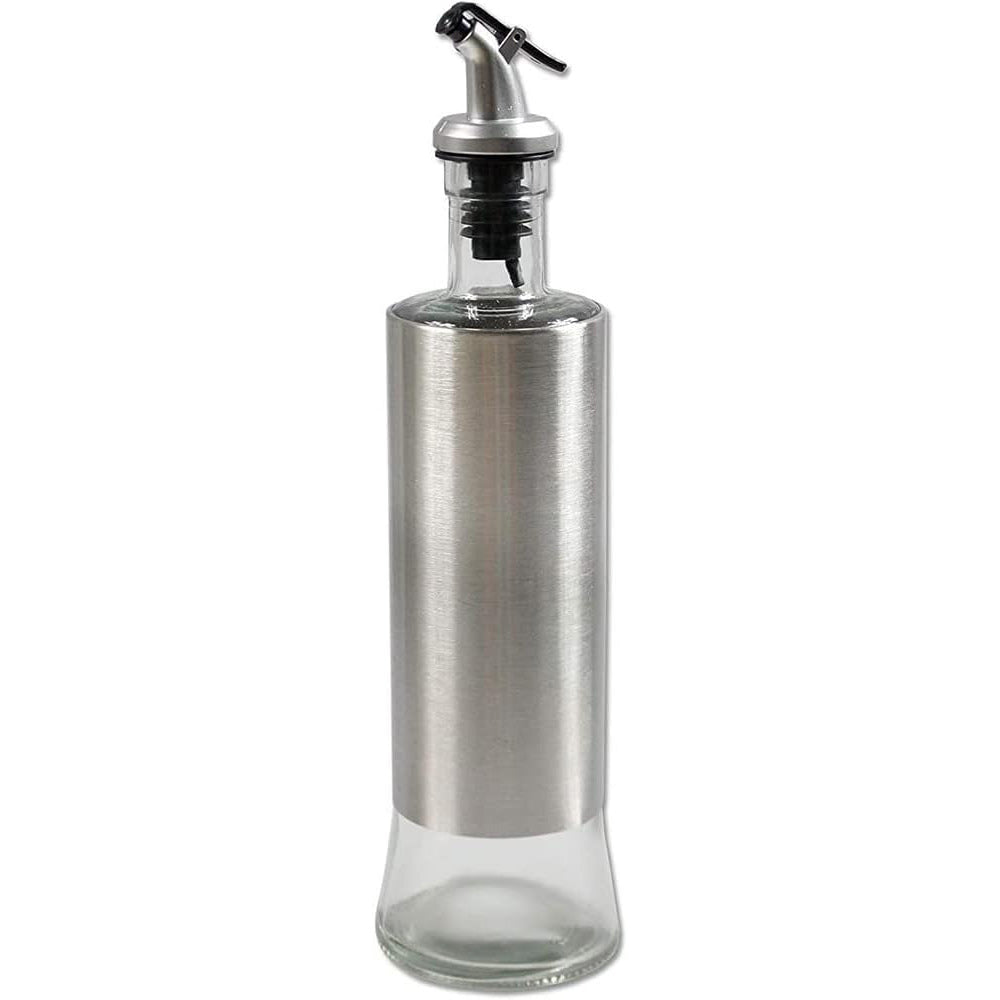 Dosatore Olio e aceto in Vetro con Tappo ermetico 200ml e 500ml - ambraled