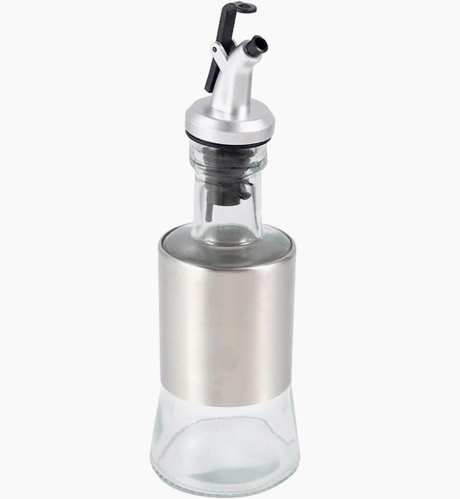 Dosatore Olio e aceto in Vetro con Tappo ermetico 200ml e 500ml - ambraled