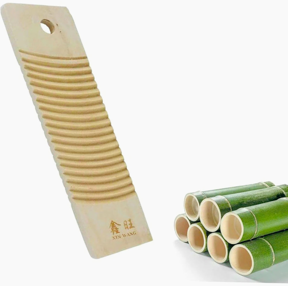 Lavatoio in legno di bamboo – Tavola per bucato, varie dimensioni - ambraled