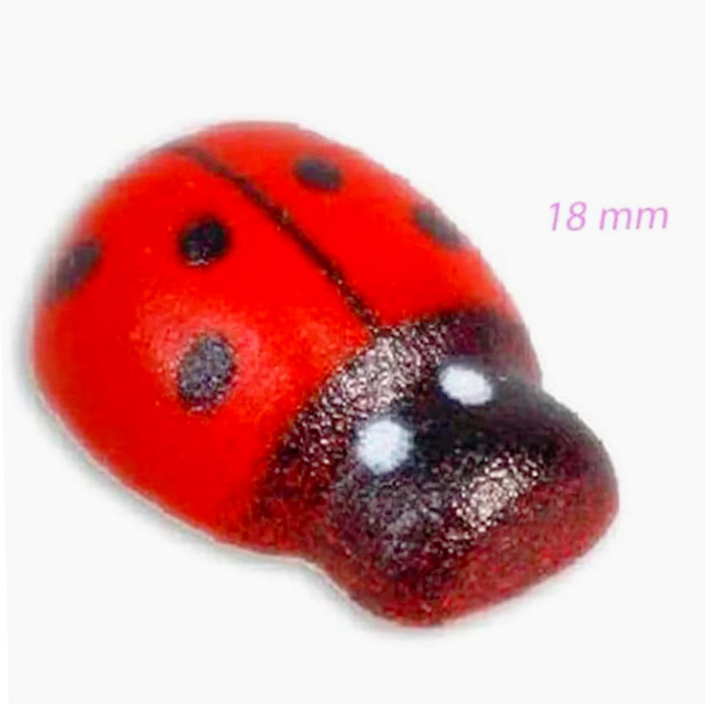Coccinelle adesive 100 pz – per decorare bomboniere e biglietti - ambraled