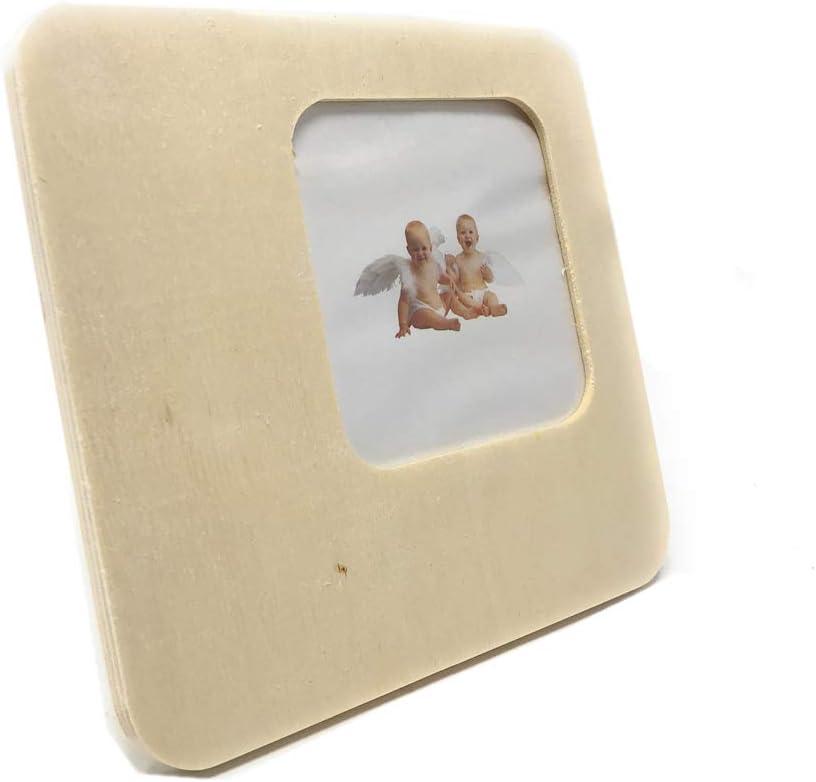 Cornice portafoto in legno – personalizzabile per decoupage - ambraled