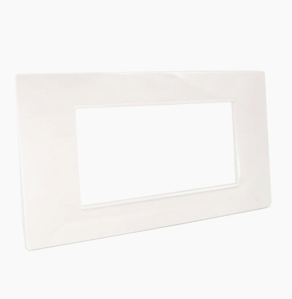 Cuscino divano bianco 3-4-7 posti, compatibile Vimar Plana