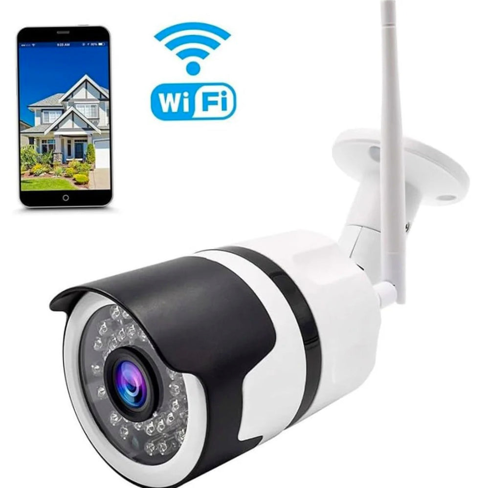 Telecamera Wi-Fi con 36 LED infrarossi, lente da 3.6mm, HD 1080P (3.0MP)