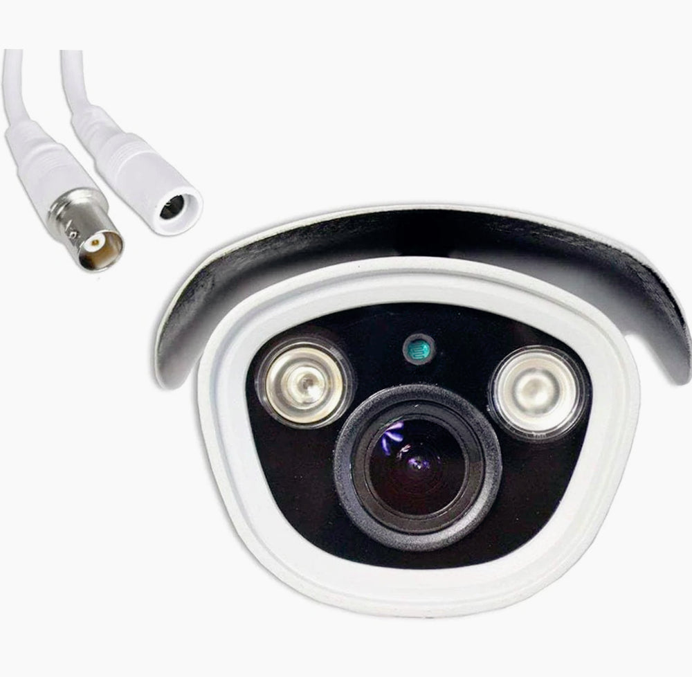 Telecamera bullet AHD 3MPX 1080P full HD con lente varifocale 2,8-12mm - Sorveglianza esterna ad alta definizione - ambraled