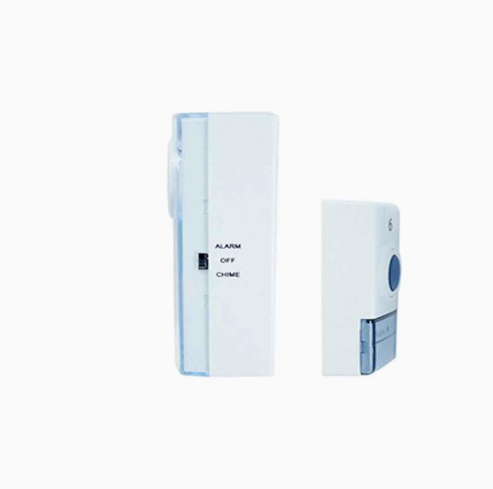 Campanello wireless 100m – 32 melodie, a batteria, con LED - ambraled