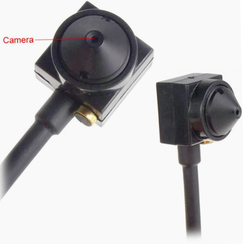 Microcamera analogica 420TVL – obiettivo a punta audio/video - ambraled