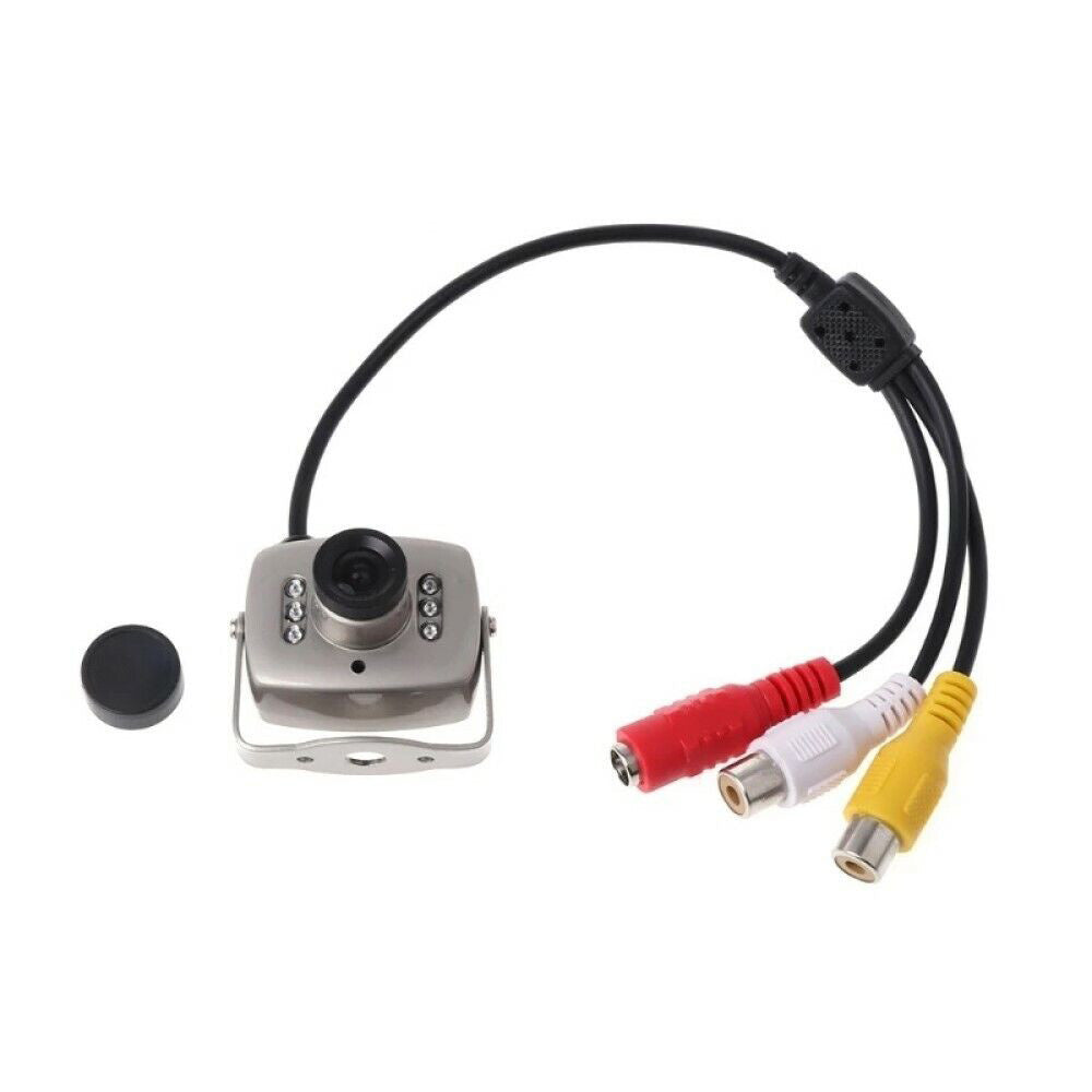 Micro camera con base mobile 420TVL a colori 35 mm audio e video - ambraled