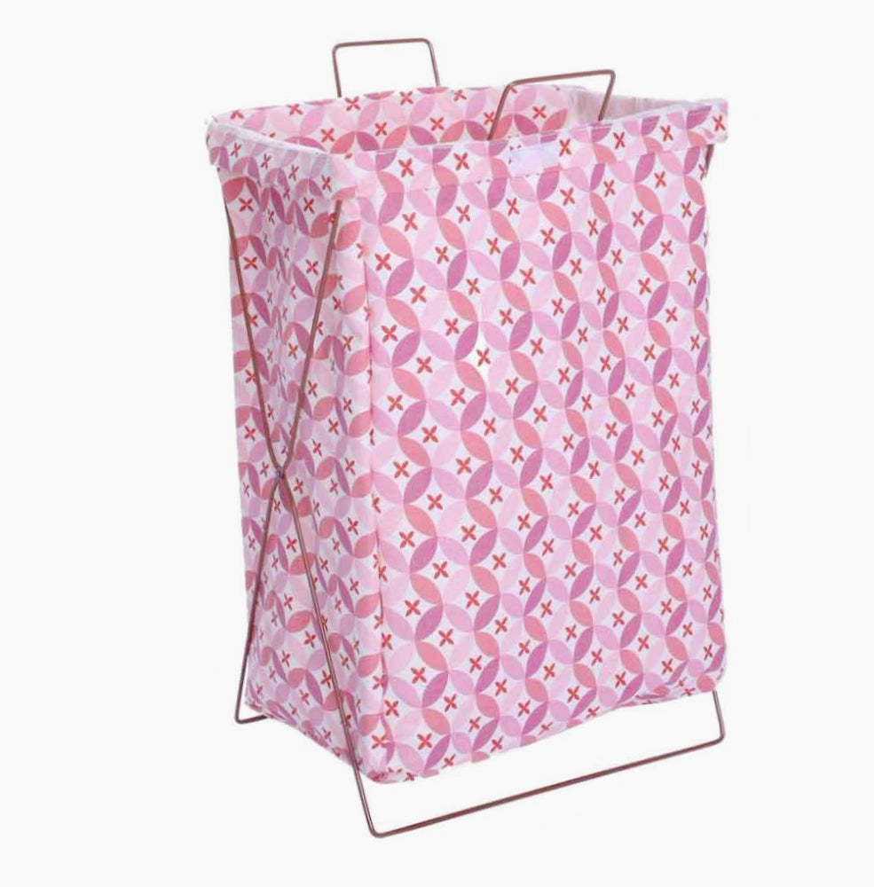 Cesto porta biancheria 55x35x25cm – pieghevole, sacca richiudibile - ambraled