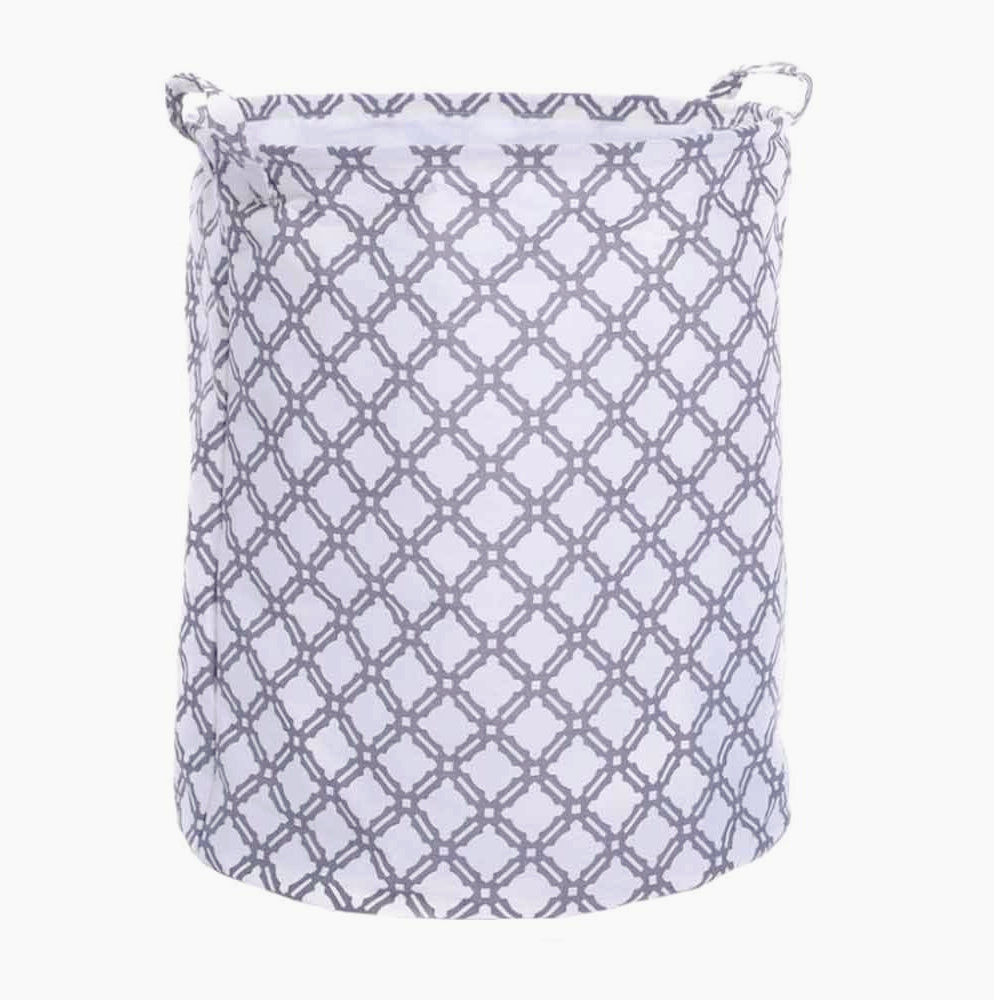Cesto portabiancheria 40x50cm – tessuto, manici, sacca pieghevole - ambraled