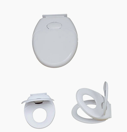 Copriwater universale bianco – adattatore riduttore per bambini - ambraled