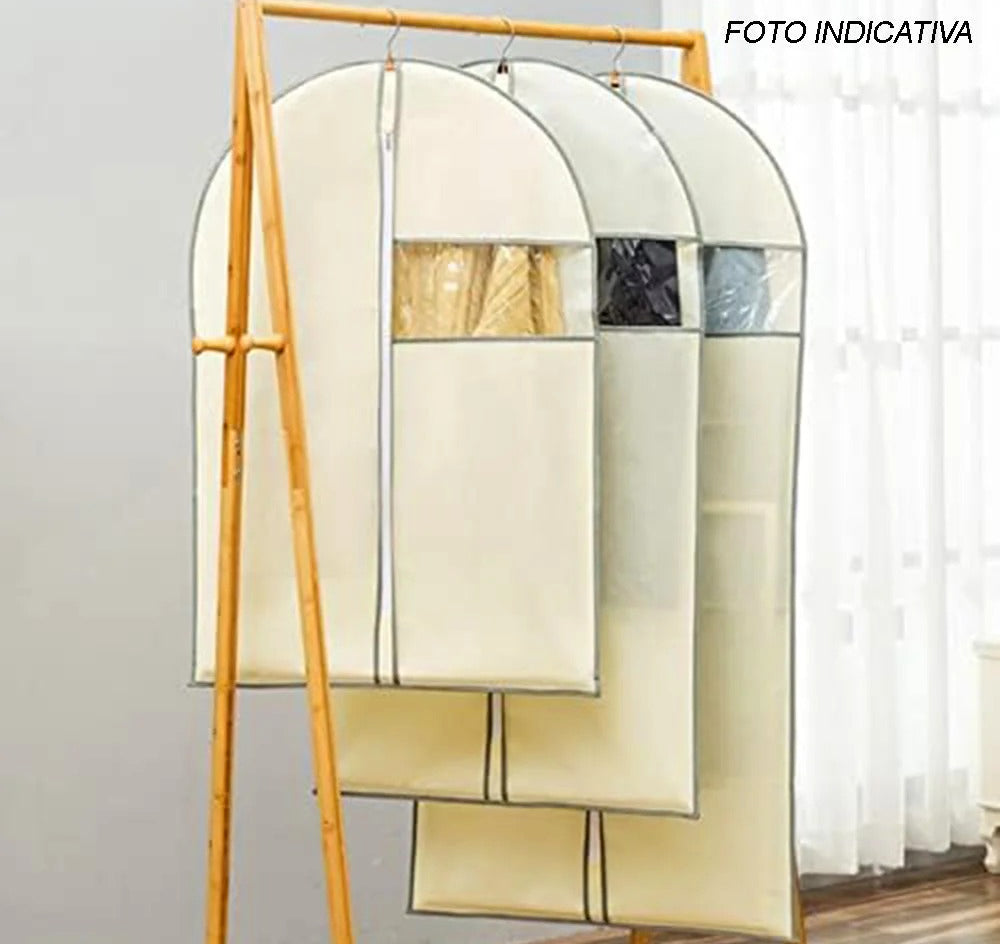 Custodia abiti 100x60cm – protettiva con cerniera - ambraled