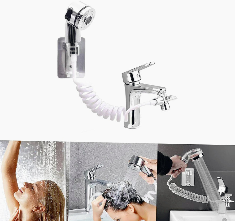 Doccia per rubinetto – tubo flessibile + deviatore 2 vie - ambraled
