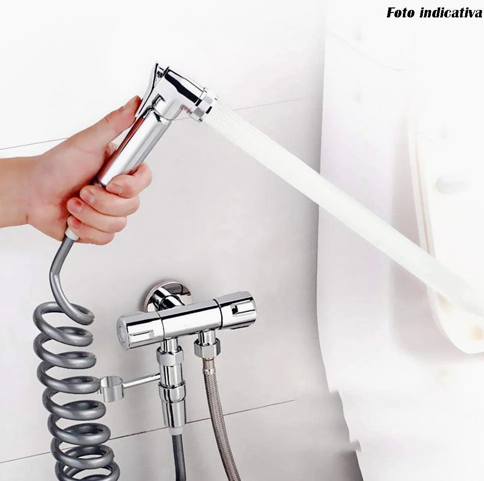 Idroscopino ABS cromato 1/2’’ – pulizia WC e bidet - ambraled