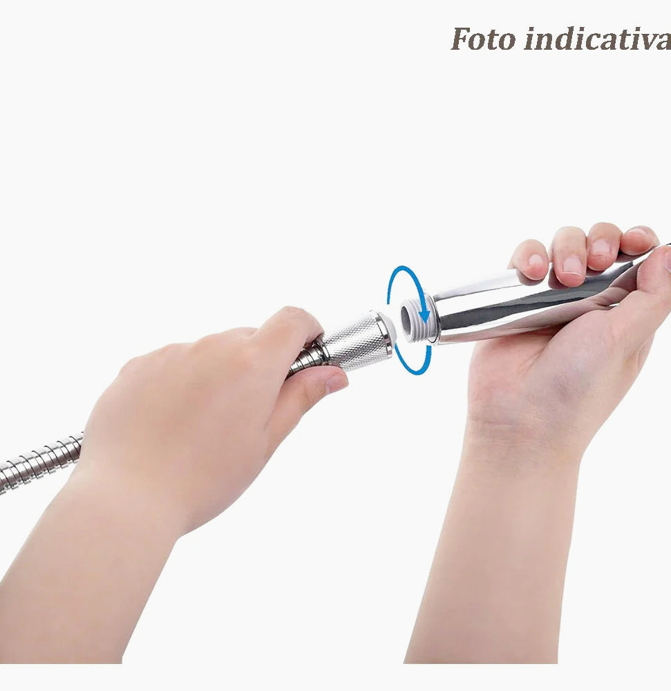 Laccio doccia bronzo flessibile – 200 cm e 150 cm, attacco 1/2' - ambraled