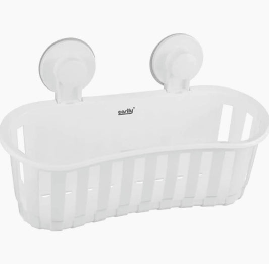 Mensola traforata da doccia – ventosa a muro, porta oggetti - ambraled