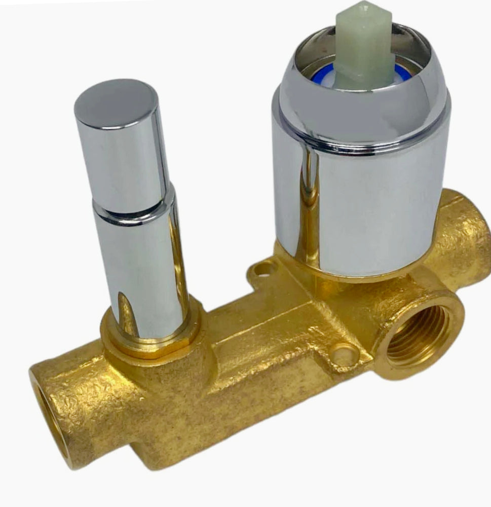 Miscelatore doccia 2 vie ad incasso – modello Cube - ambraled