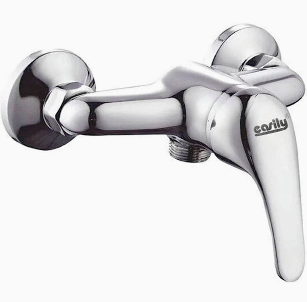 Rubinetto per vasca da bagno modello Bari, attacco ½” da parete - design classico e resistente