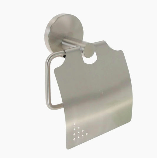 Supporto rotolo carta igienica inox satinato (Aria) - ambraled