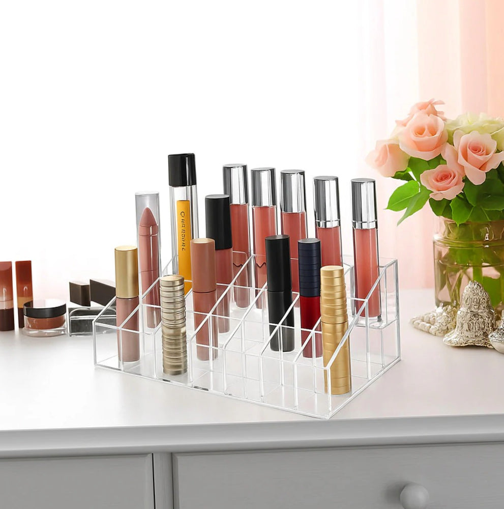 Organizer trucchi 36 scomparti – smalti, rossetti e cosmetici - ambraled