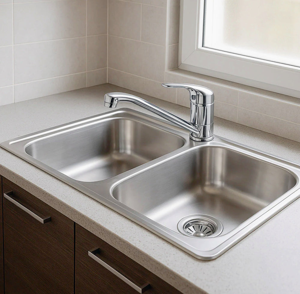 Rubinetto lavello cucina canna bassa miscelatore orientabile - pratico e moderno