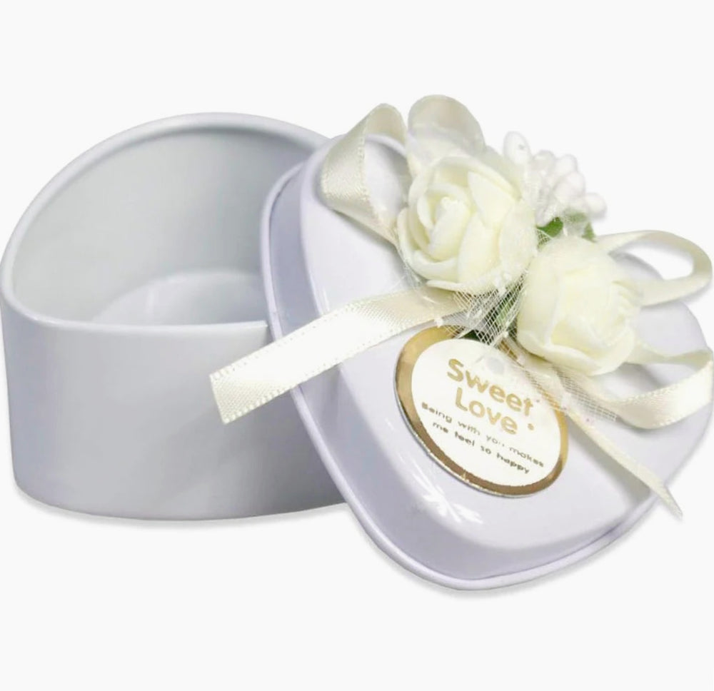 12 scatoline portaconfetti cuore – bomboniere per matrimonio e comunione (60 caratteri) - ambraled