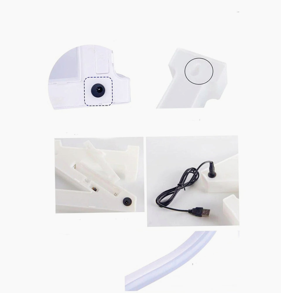 Lettere luminose LED dalla A alla Z – Decorazione festa con luce calda - ambraled