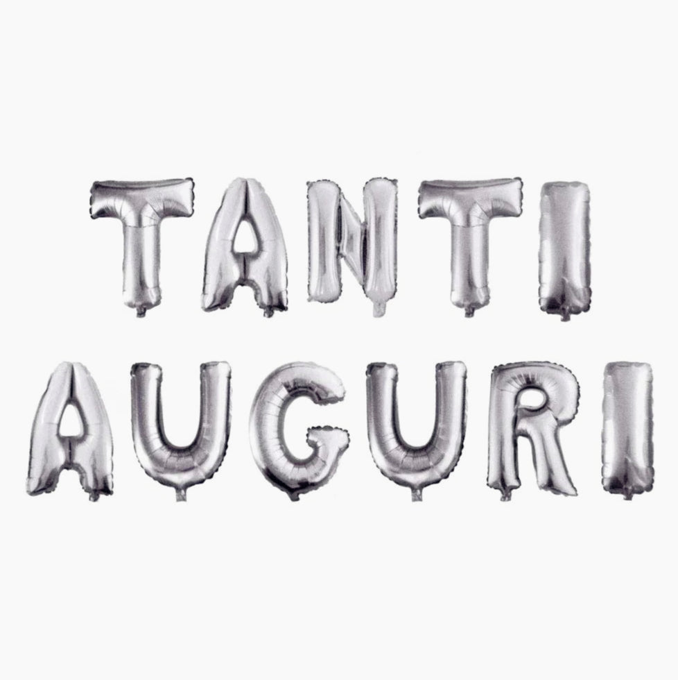 Palloncini "Tanti Auguri" – decorazione feste party - ambraled