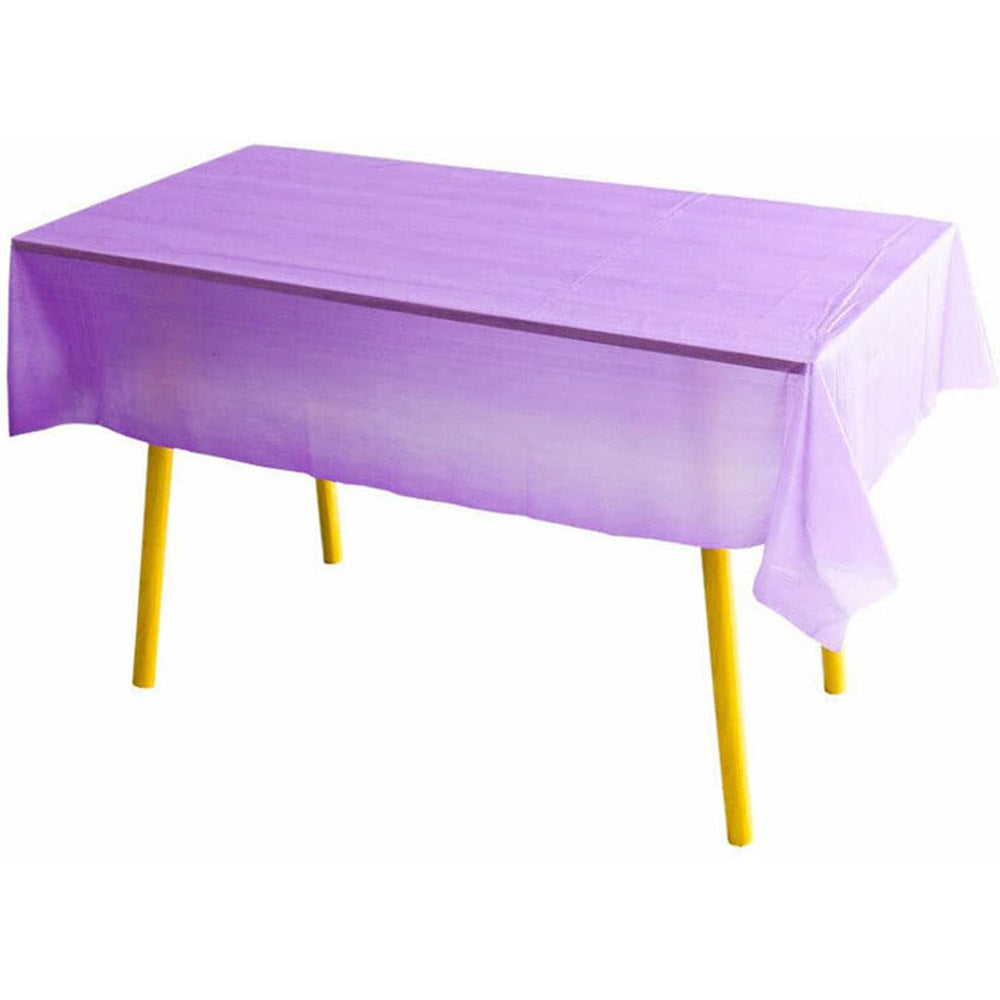 Tovaglia plastificata monouso 137x274cm allestimento feste - ambraled